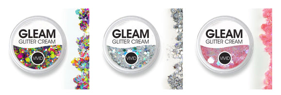 Vivid Gleam non smear glitter cream