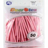 DTX (Sempertex) 260 Modelling Balloons Fashion Pink pack of 50 or 100