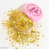 Glitter Girl Biodegradable Eco Glitter- Disco Nap Gold
