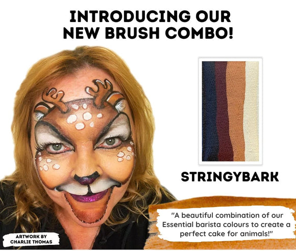 Face Paints Australia- One Stroke Rainbow stringybark 30g-