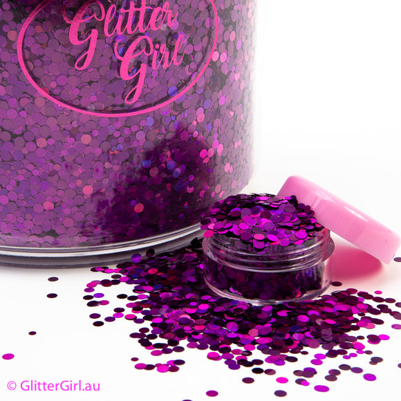 Glitter Girl Biodegradable Eco Glitter- Wild Indigo (Purple) 10g NEW!