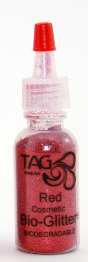 TAG Bioglitter 15ml Puffer Bottle 15ml- Red