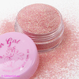 Glitter Girl Biodegradable Eco Glitter- Peach Sherbert