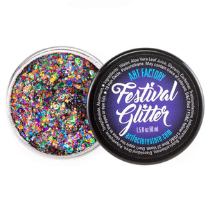 Festival Chunky Glitter Gel | Rainbow Pride 35ml