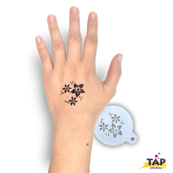 TAP Face Painting Stencils- TAP #002 flowers