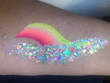 Birdwing face painting products- non smear glitter cream base