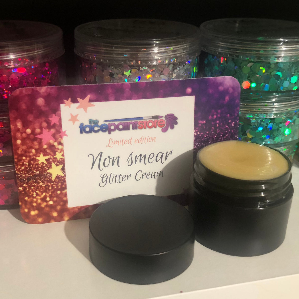 Birdwing face painting products non smear glitter cream base The