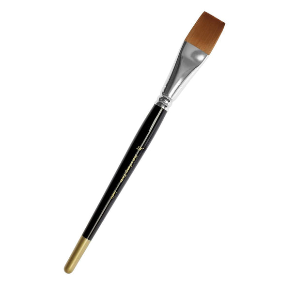 Nat's Gold Edition | Face Painting Brush Brush 3/4 inch Flat Stroke