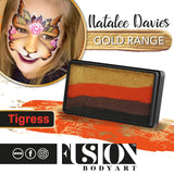 Natalee Davies Gold Range | Split Cake -Tigress