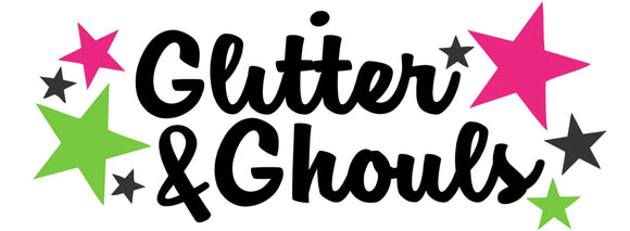 Glitter and Ghouls Face Painting Stencils