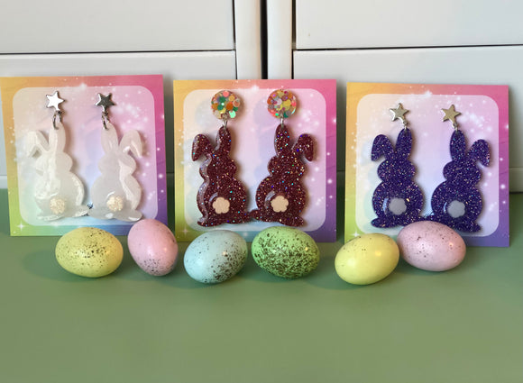 Earrings and Brooches for face painters and funky folk