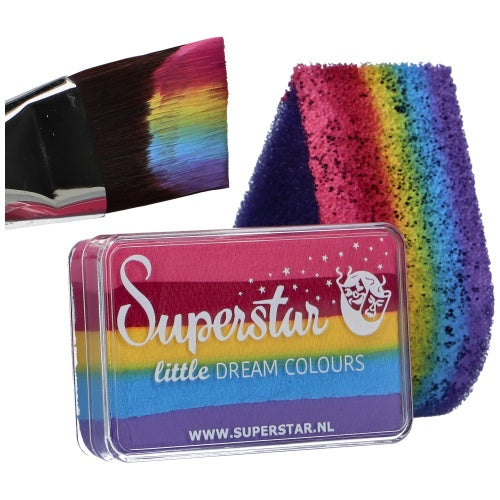 Superstar Little Dream Rainbow Cake 30g- Little Rainbow
