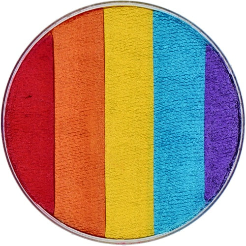 Superstar Face and Body Paints 45g Rainbow Cake- Rainbow 901