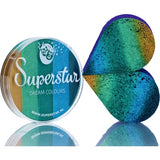 Superstar Face and Body Paints 45g Rainbow Cake- Emerald 905