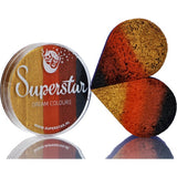 Superstar Face and Body Paints 45g Rainbow Cake Dream Colours- Safari 907