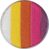 Superstar Face and Body Paints 45g Rainbow Cake Dream Colours- Sunshine 908