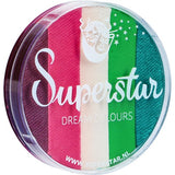 Superstar Face and Body Paints 45g Rainbow Cake Dream Colours- Flower 910