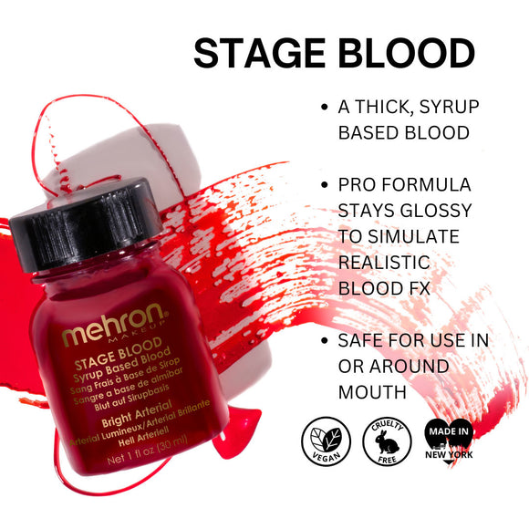 Mehron Stage Blood- Arterial 30ml