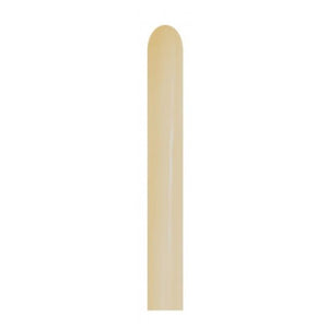 Sempertex 360 Modelling Balloons White Sand pack of 50