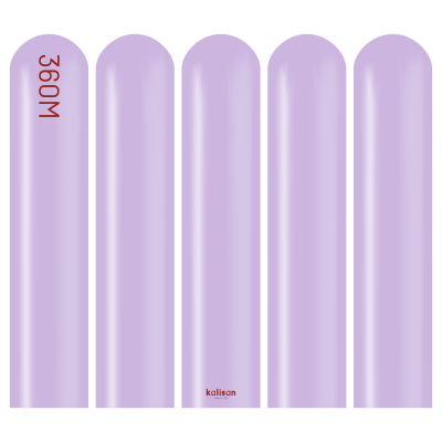 Kalisan 360 twisting balloons Lilac -pack of 50