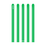 Kalisan 160 twisting balloons Standard Green- Pack of 100