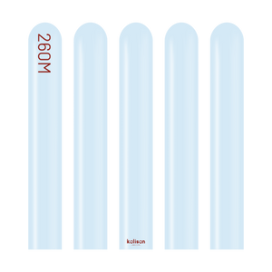Kalisan 260 twisting balloons Baby Blue- Pack of 100