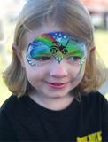 Glitter and Ghouls Face Painting Stencil-Trucks and construction 021