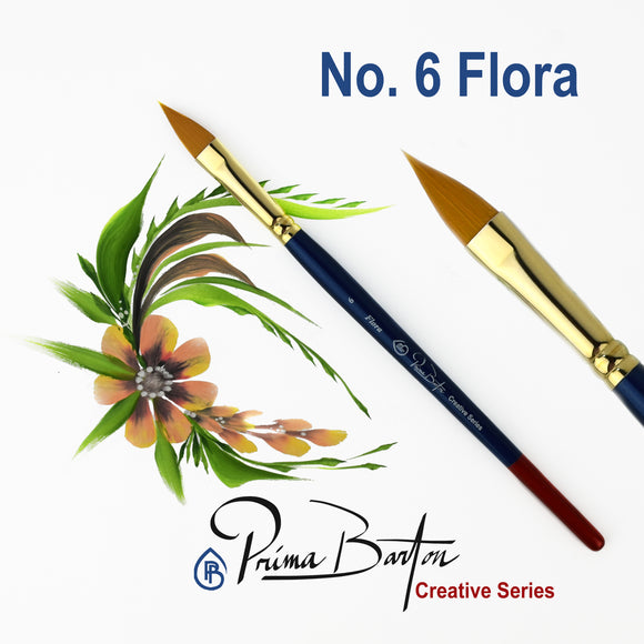 Prima Barton #6 Flora Petal Brush