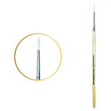 Face Painting Hub UK- Amber Face painting Brush- Round Brush #2 Made in Britain