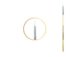 Face Painting Hub UK- Amber Face painting Brush- Round Brush #3 Made in Britain