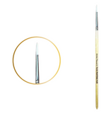 Face Painting Hub UK- Amber Face painting Brush- Round Brush #3 Made in Britain