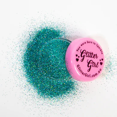 Glitter Girl Biodegradable Eco Glitter- Aqua Lace FIne
