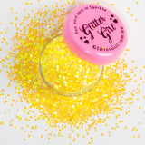 Glitter Girl Biodegradable Eco Glitter- Banana Yellow