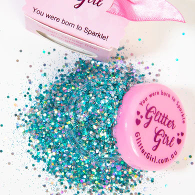 Glitter Girl Biodegradable Eco Glitter- Butterfly Blue 10g NEW!