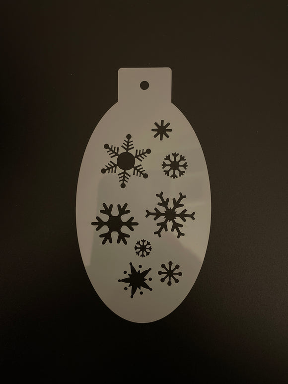 Snow stencil 