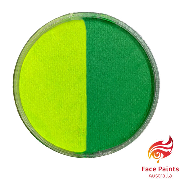 Face Paints Australia FPA 30g Essential Green and Lime Green