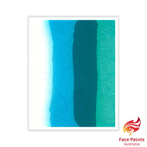 Face Paints Australia Rainbow Cake- FPA- Atlantis (portrait lay out) 50g