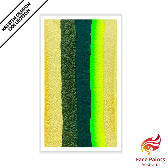 Face Paints Australia Cake -  Kristin Olsson - calathea leave and outline cake