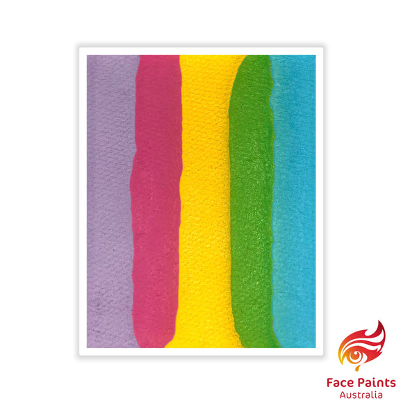 Face Paints Australia Rainbow Cake- Pastel 50g