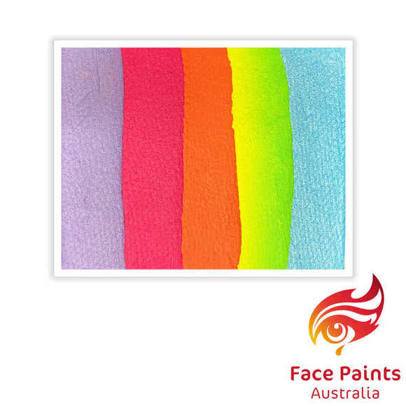 Face Paints Australia Rainbow Cake- Serendipity landscape 50g