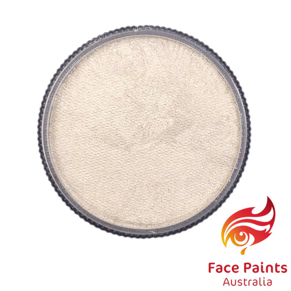 Face Paints Australia FPA 32g Metallix White