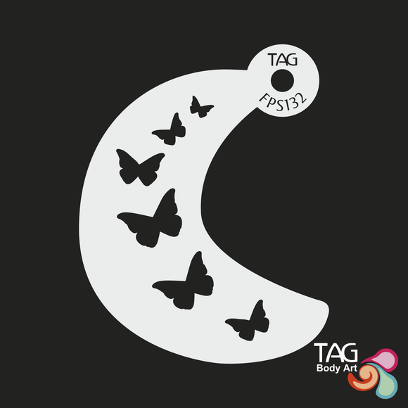TAG Face Painting Stencil - FPS132 Butterfly Breeze