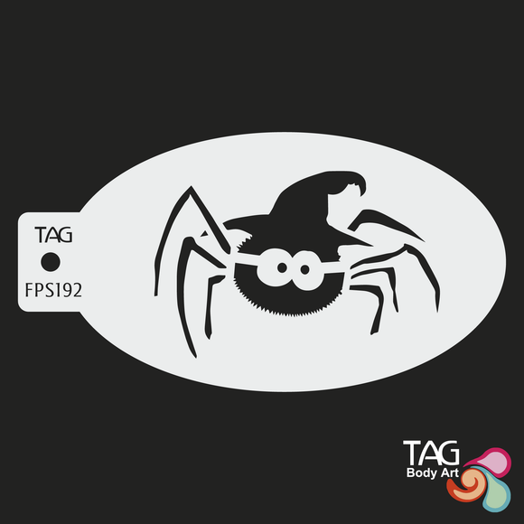 TAG Face Painting Stencil-FPS192 Spooky Spide