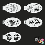 TAG Face Painting Stencil Pack- Christmas
