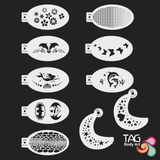 TAG Face Painting Stencil Pack- Party Pack