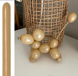 (Sempertex) 260 Modelling Balloons Fashion Fashion Latte pack of 50