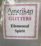 Overstocked- Cosmetic glitter in jar- “Spirit” white with purple iridescence - approx 30ml