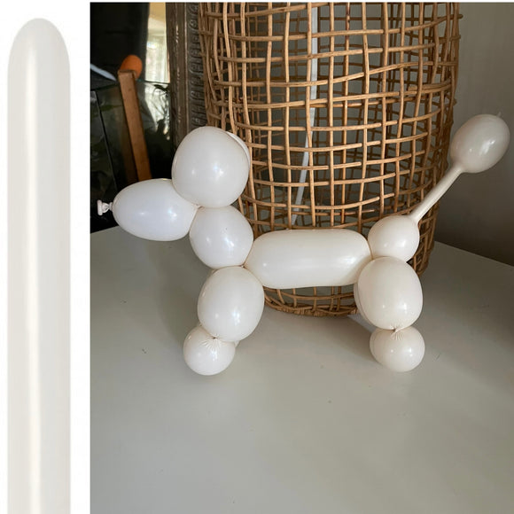 DTX (Sempertex) 260 Modelling Balloons Dusk Cream pack of 50