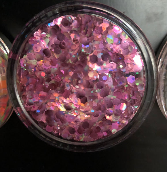 Amy’s collection- non smear glitter cream “Pink Potion ” 15g