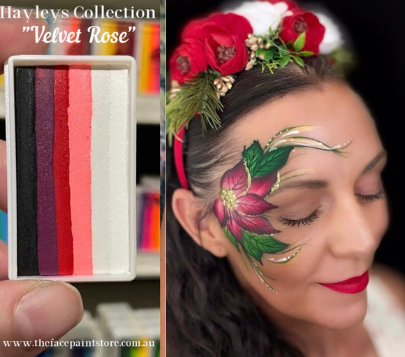 Hayley's Collection One Stroke Rainbow Cake- Velvet Rose